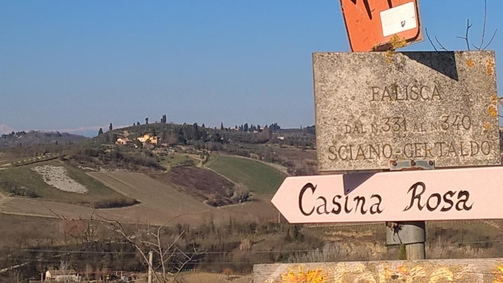 Casina Rosa Leilighet Certaldo Eksteriør bilde